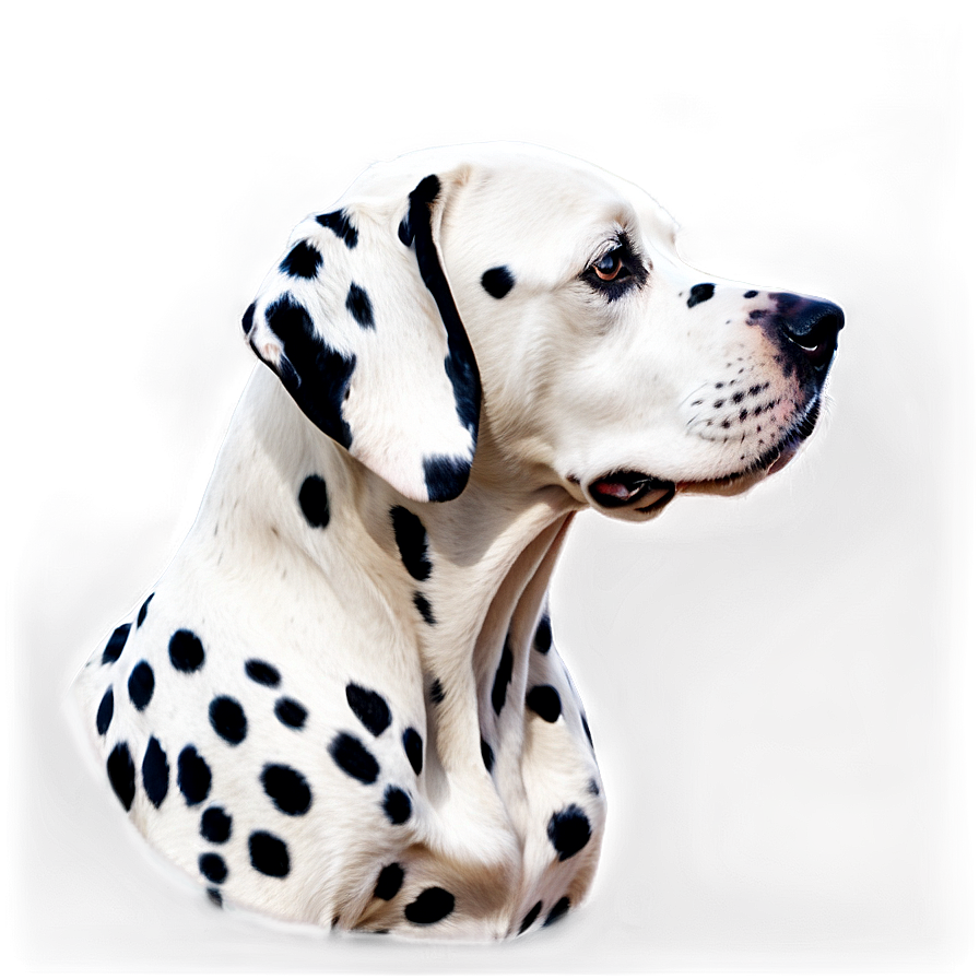 Download Dalmatian Head Profile Png 65 | Wallpapers.com