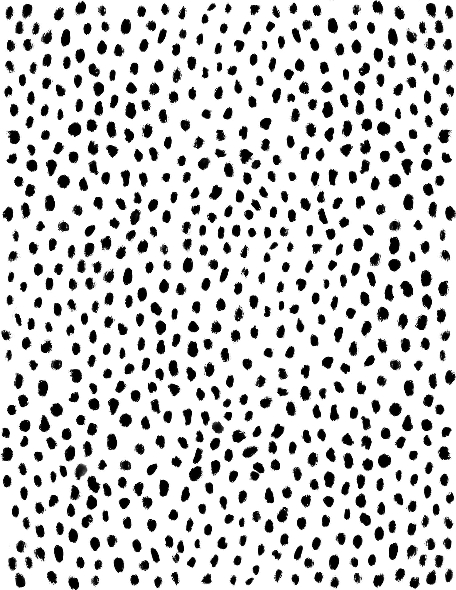 Et nærbillede af et dalmatiner-printmønster. Wallpaper