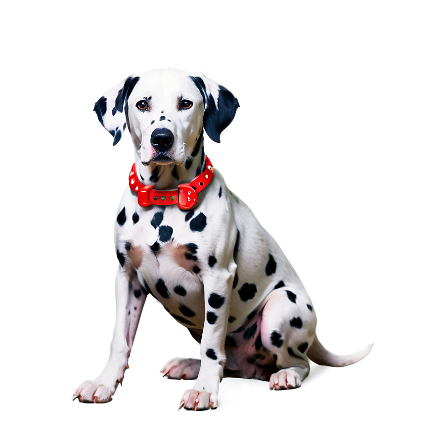 Dalmatian With Collar Png 25 PNG