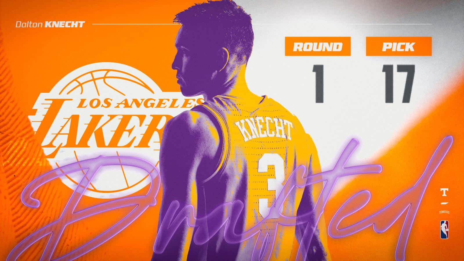 Dalton Knecht Lakers Draft Pick Wallpaper