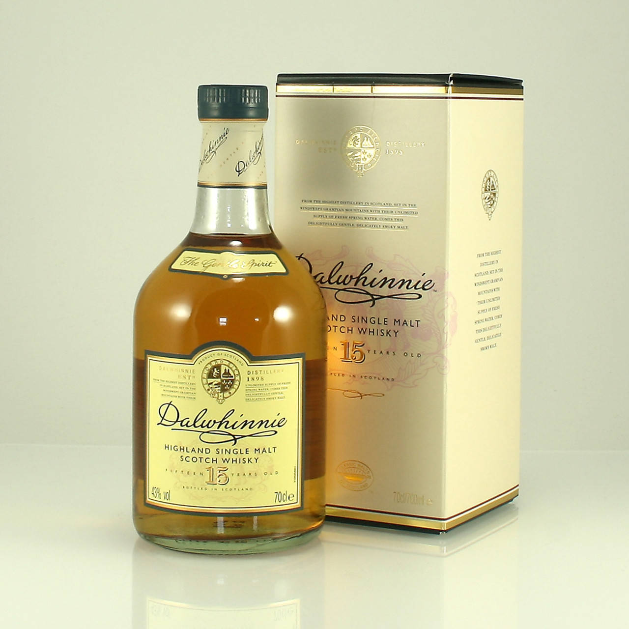 Dalwhinnie Whisky 15 With Box Wallpaper