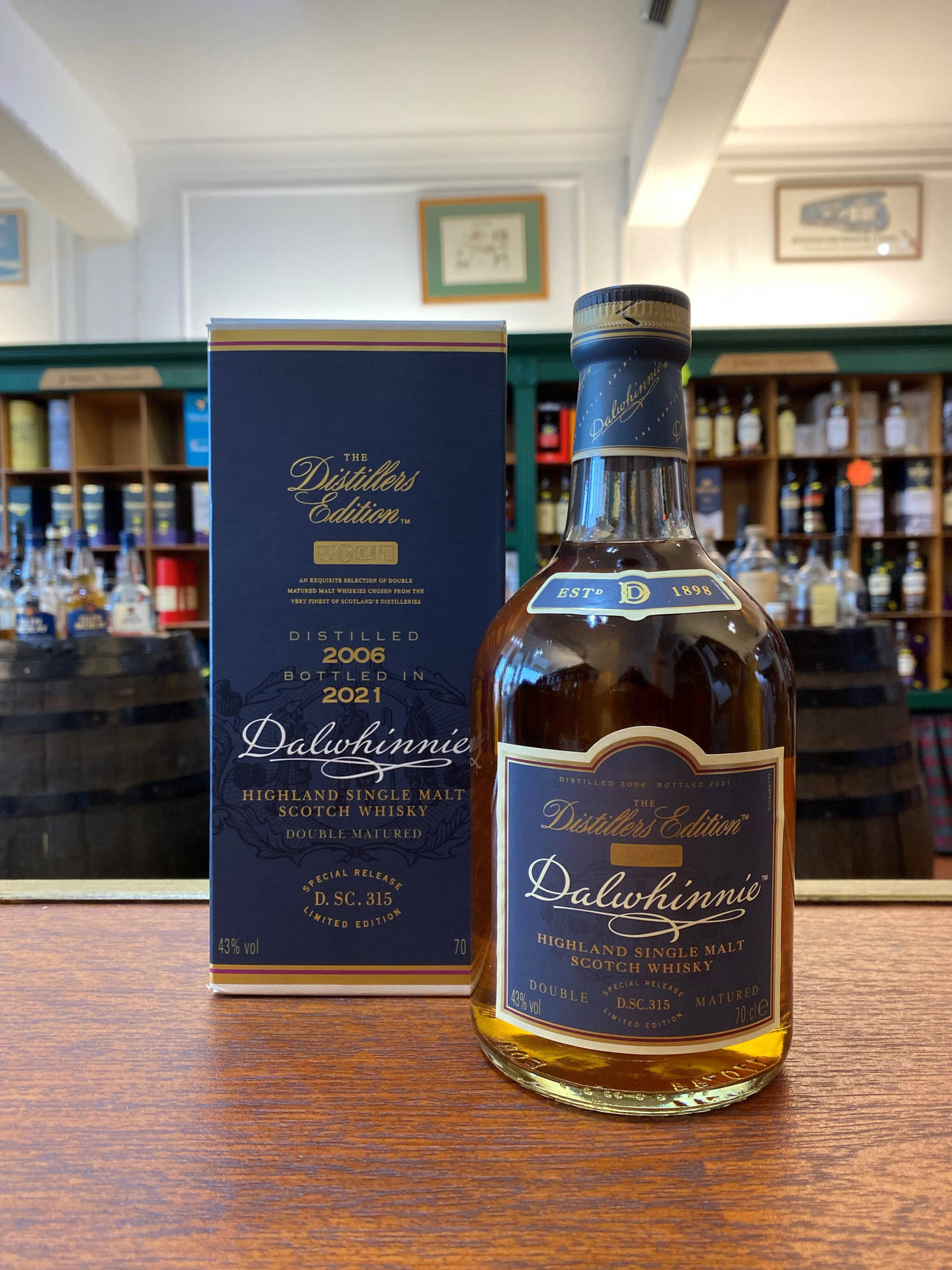 Dalwhinniewhisky 2006 Distillers Edition Would Be Translated To 