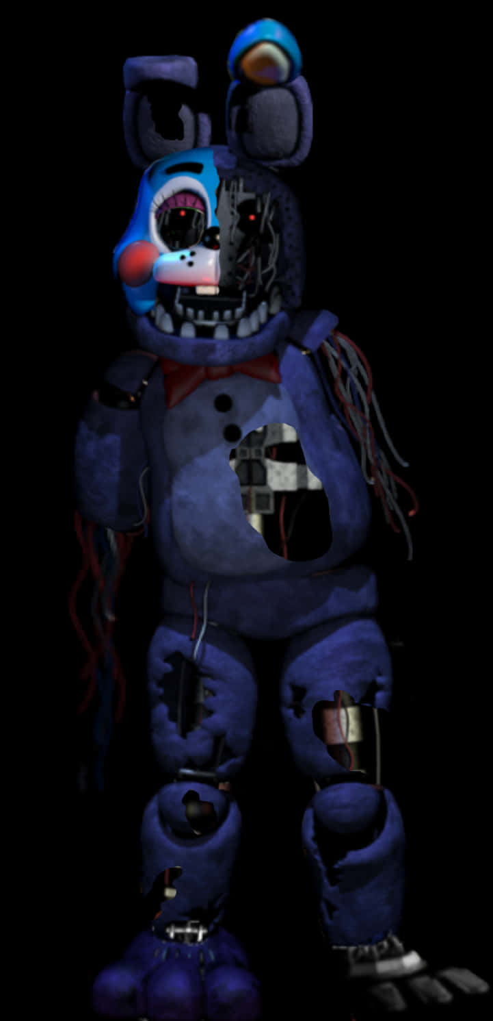 Damaged Bonnie F N A F PNG