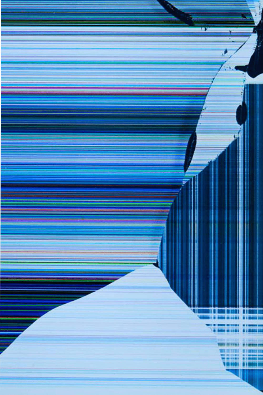 Download Damaged Screen Pixels Wallpaper 