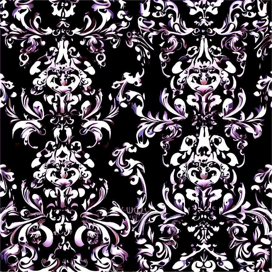 Damask Print Png 63 PNG