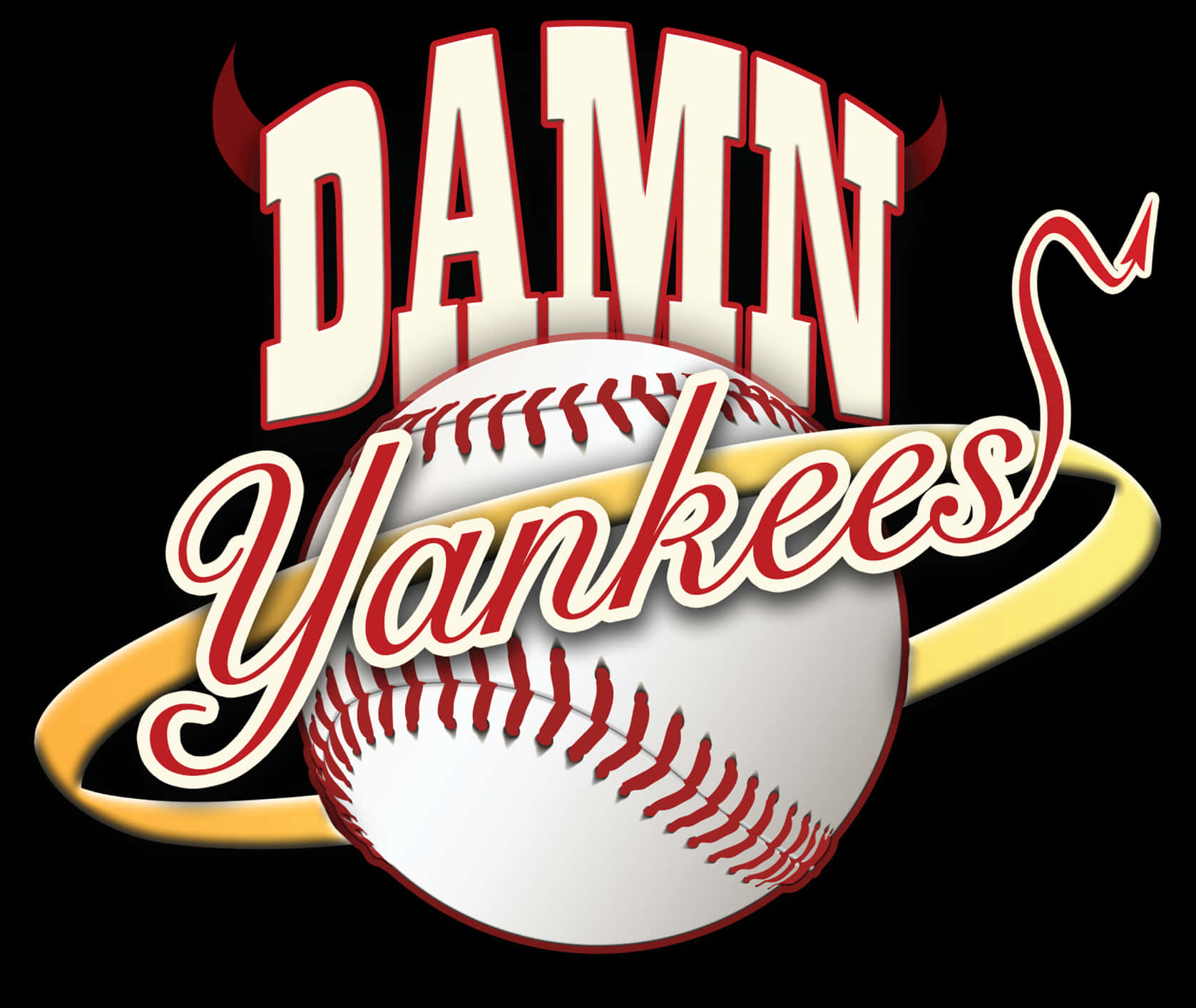 Damn Yankees Baseball Logo PNG
