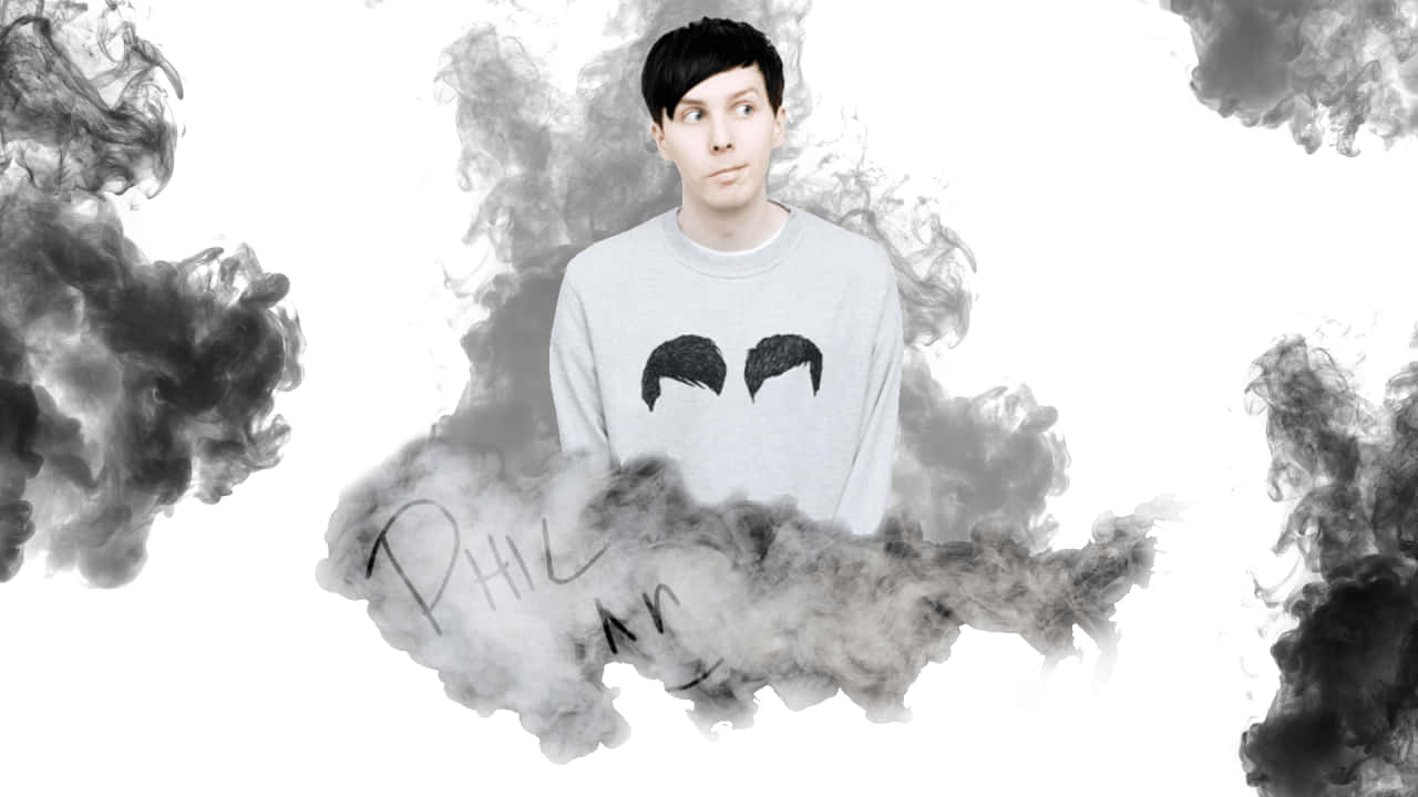 "Dan and Phil, two friends forever united by their love of laughter and adventure" Wallpaper