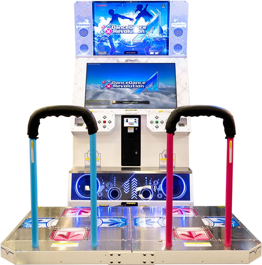 Dance Dance Revolution Arcade Machine PNG