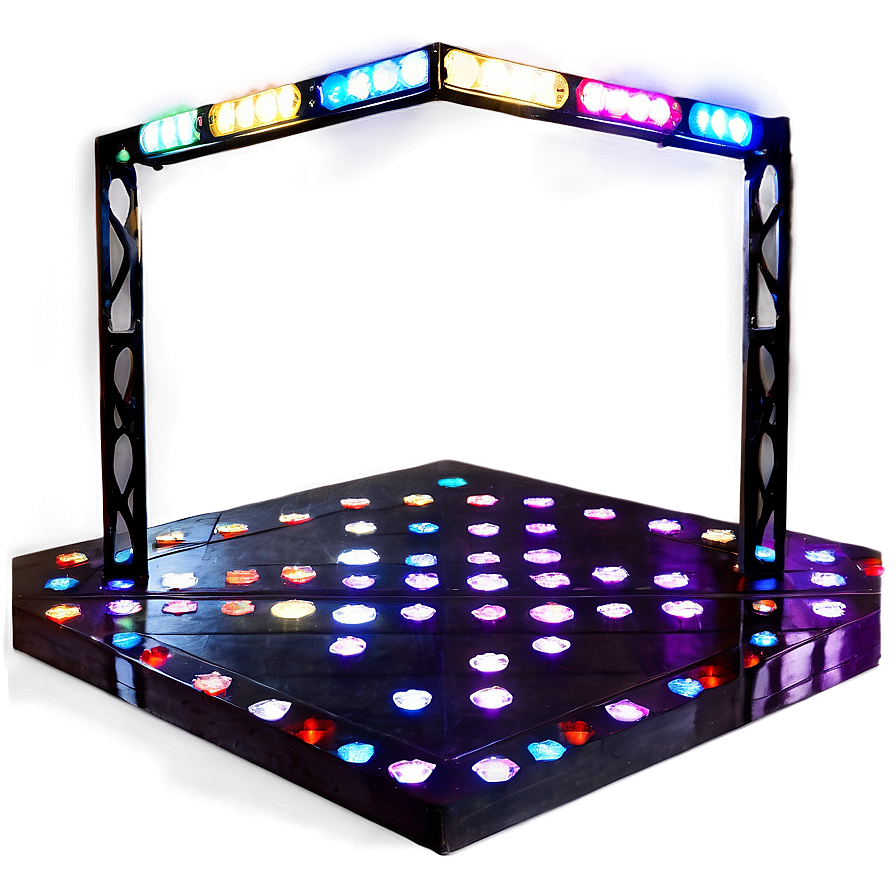 Dance Floor With Lights Png 80 PNG