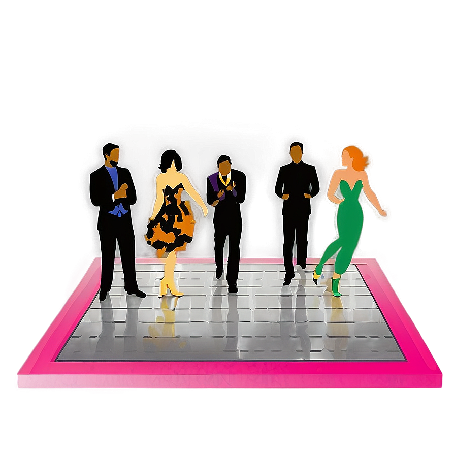 Dance Floor With People Png Isw PNG