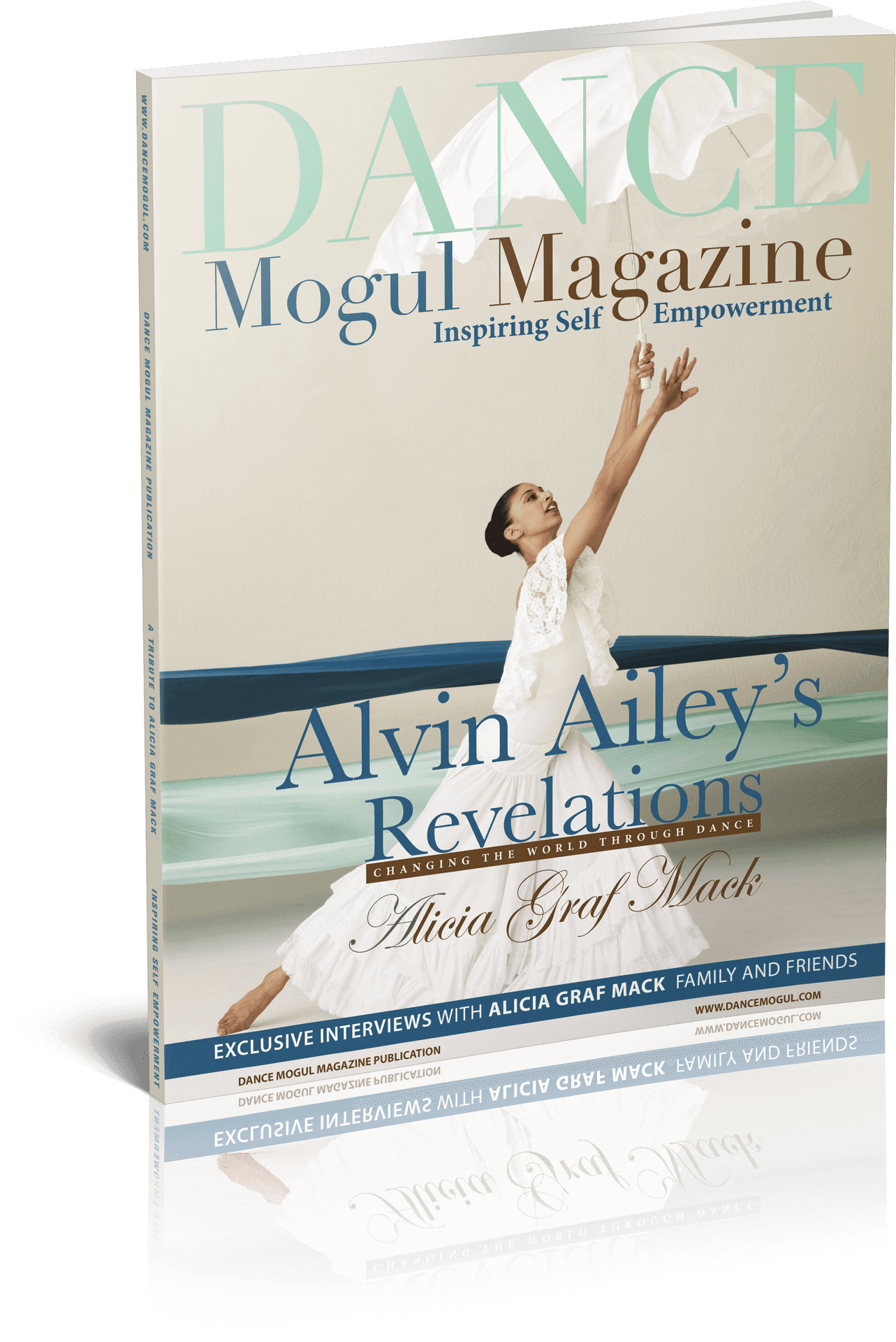 Dance Mogul Magazine Cover Alicia Graf Mack PNG