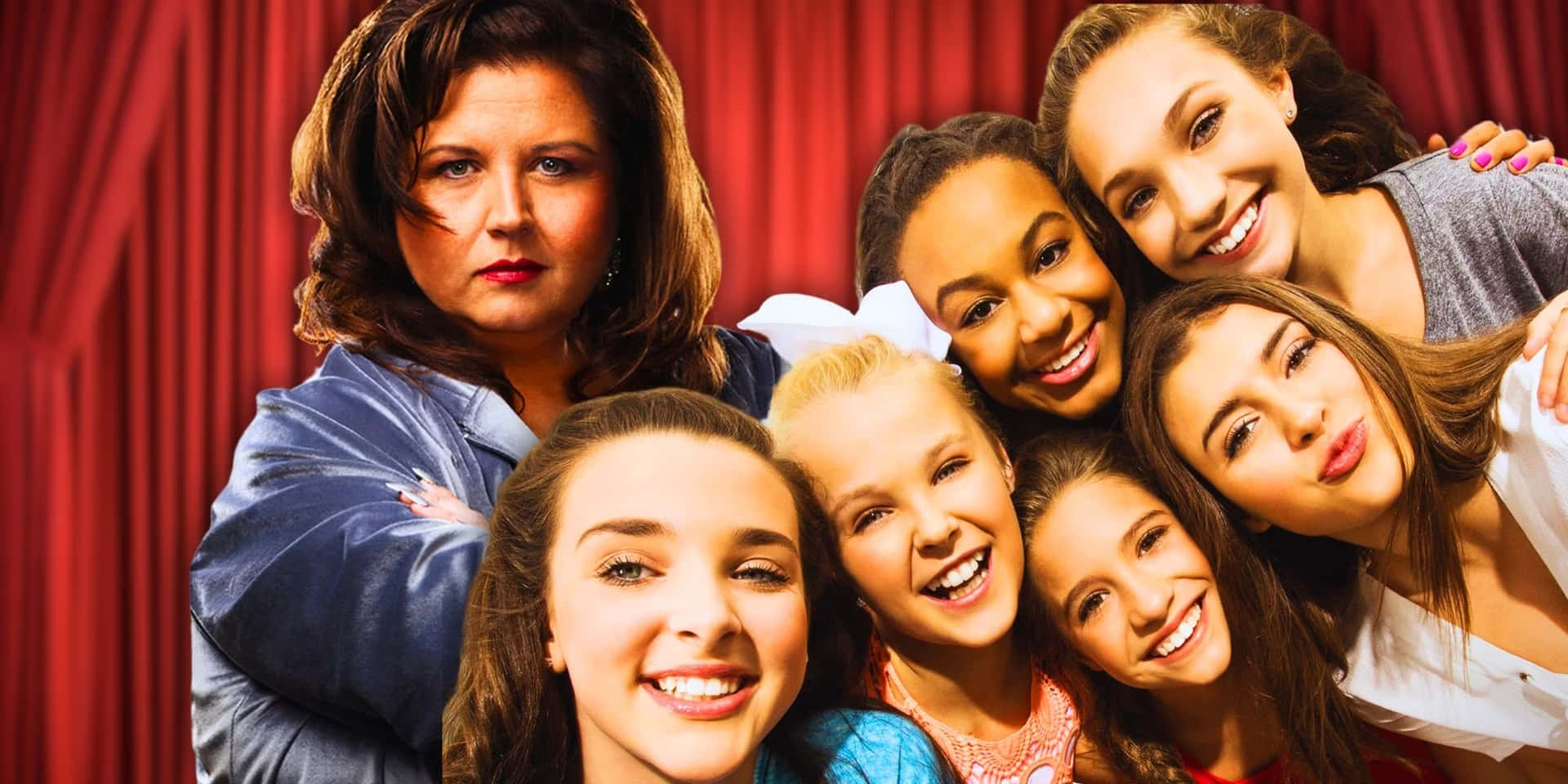 Dance Moms Cast Portret Achtergrond