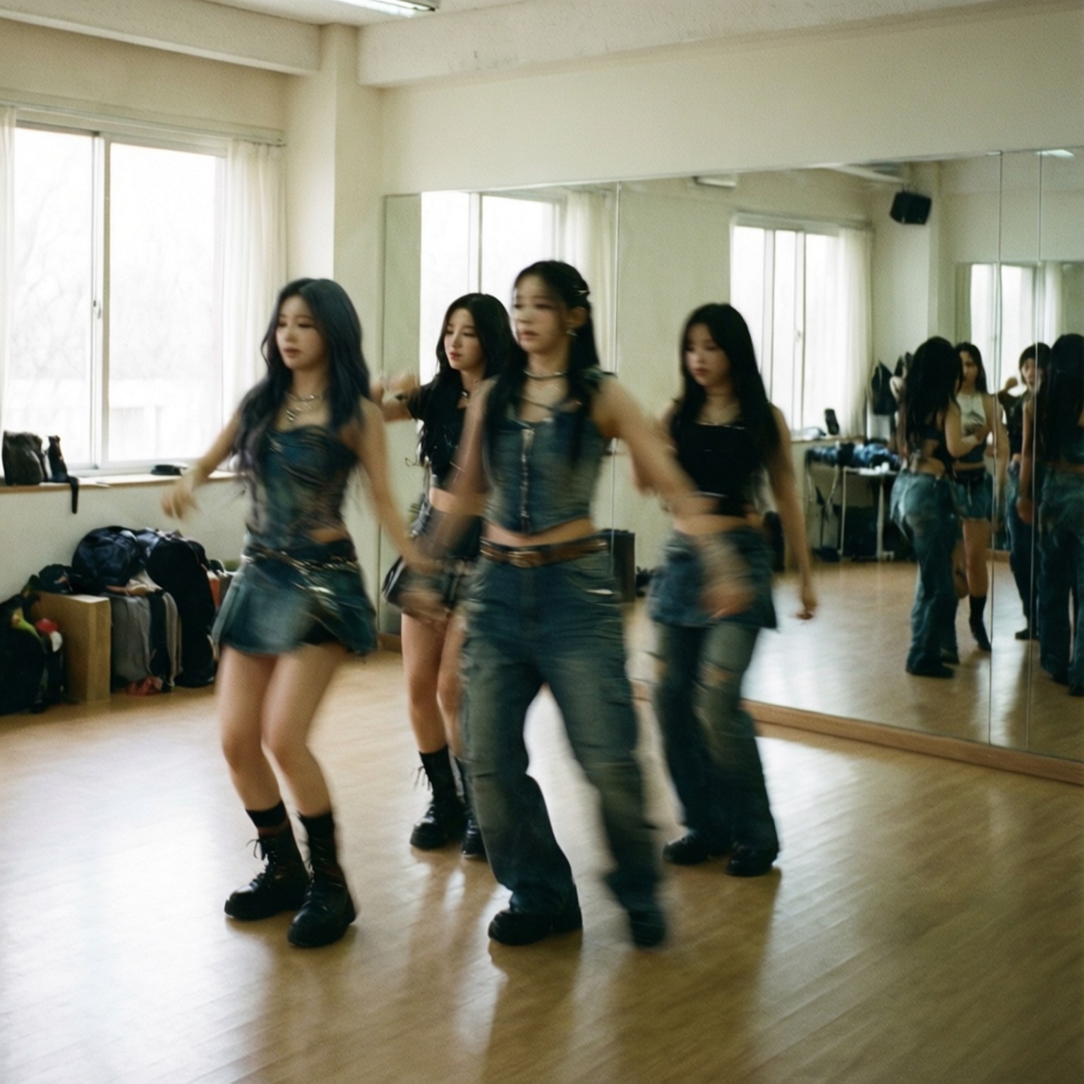 Dance Practice Glimpse Bakgrunner