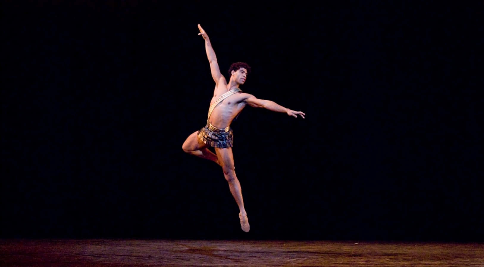 Bildav En Manlig Balettdansare