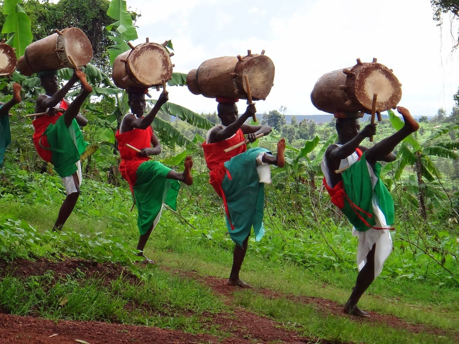 Dancers From Burundi Picture
