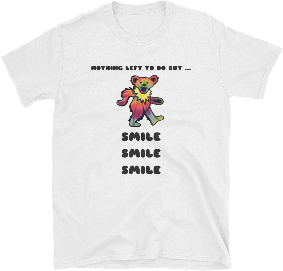 Dancing Bear Smile Tshirt Design PNG