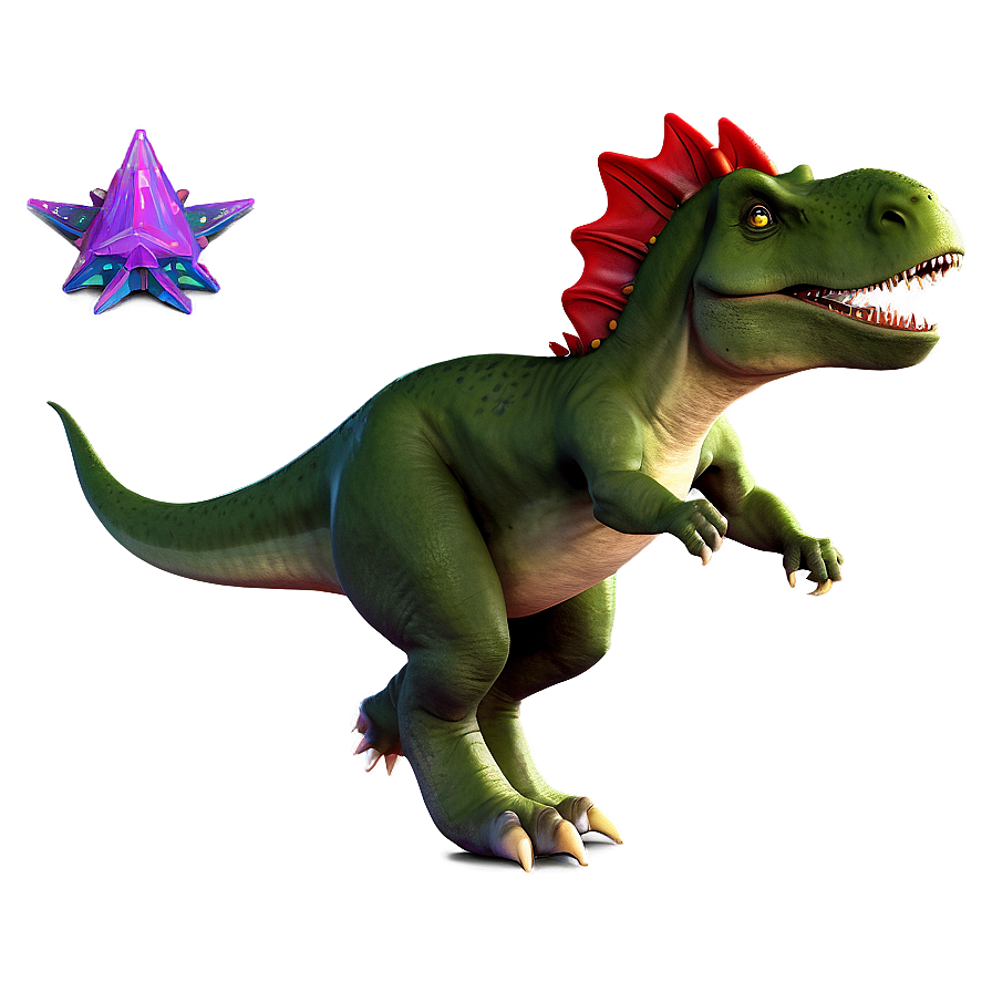 Dancing Dino Party Png Rdm14 PNG