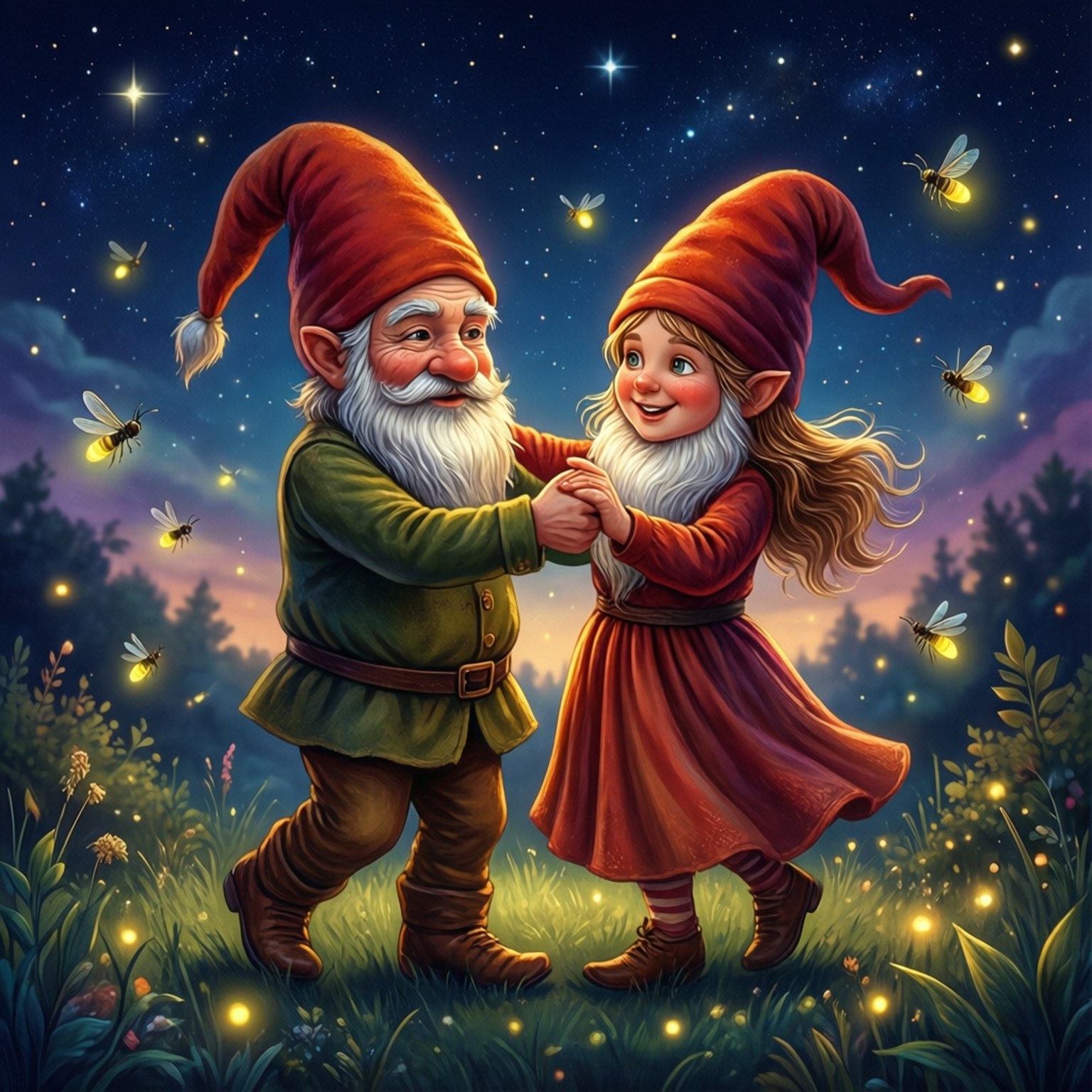 Gnome Menari Wallpaper
