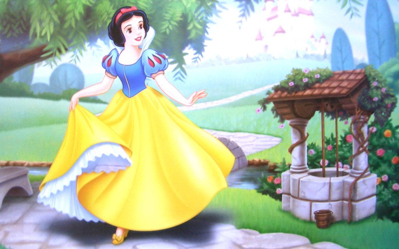 Dancing Snow White Wallpaper