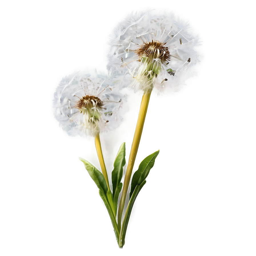 Dandelion Airy Fluff Png Uvn PNG