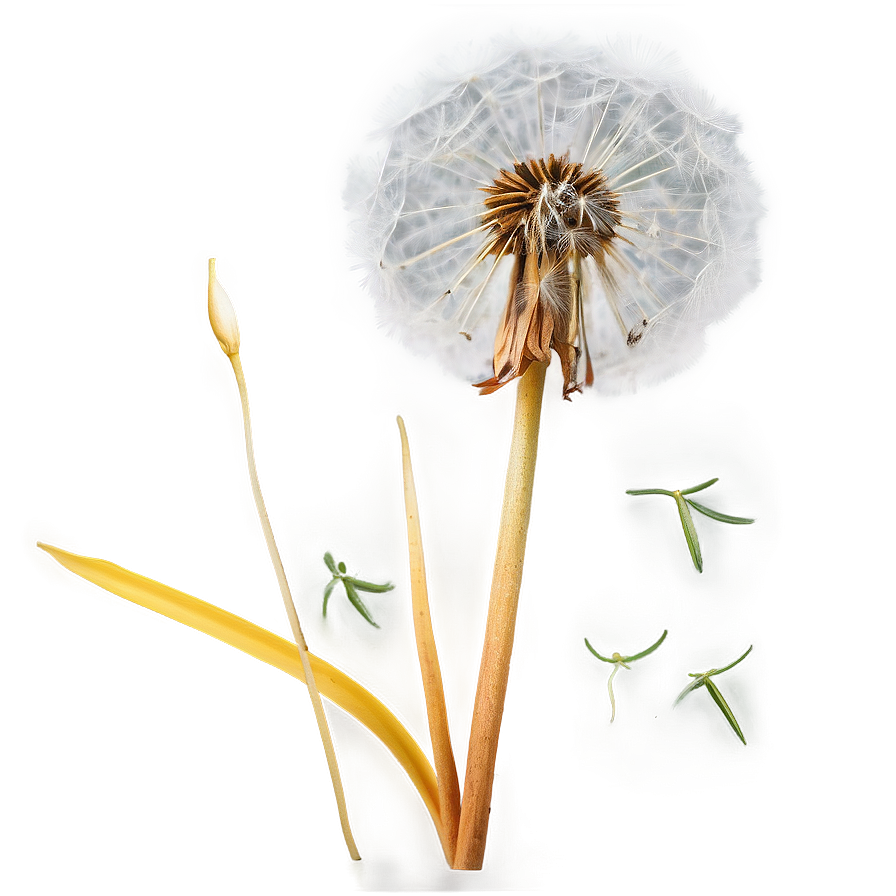 Dandelion In Autumn Png 40 PNG