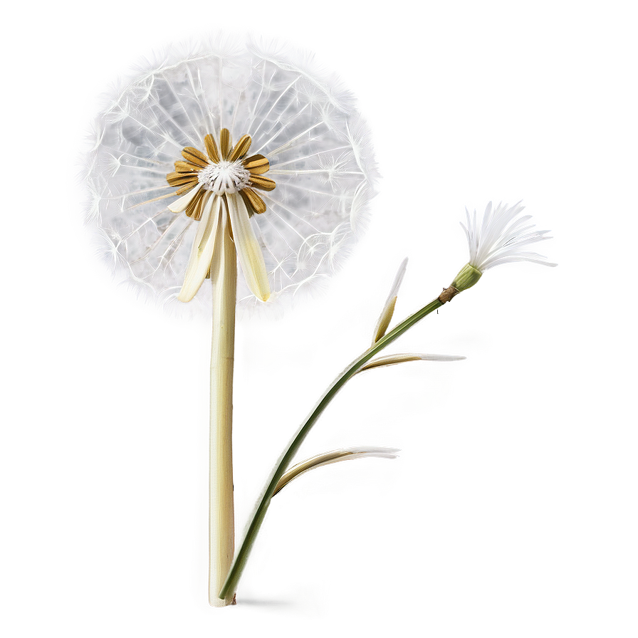 Dandelion Symbolism Art Png Ngi39 PNG