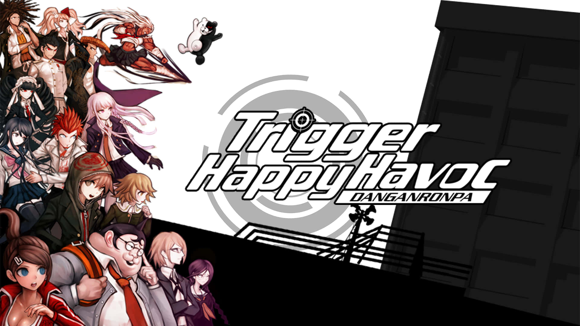 Danganronpa Trigger Happy Havoc Characters Wallpaper