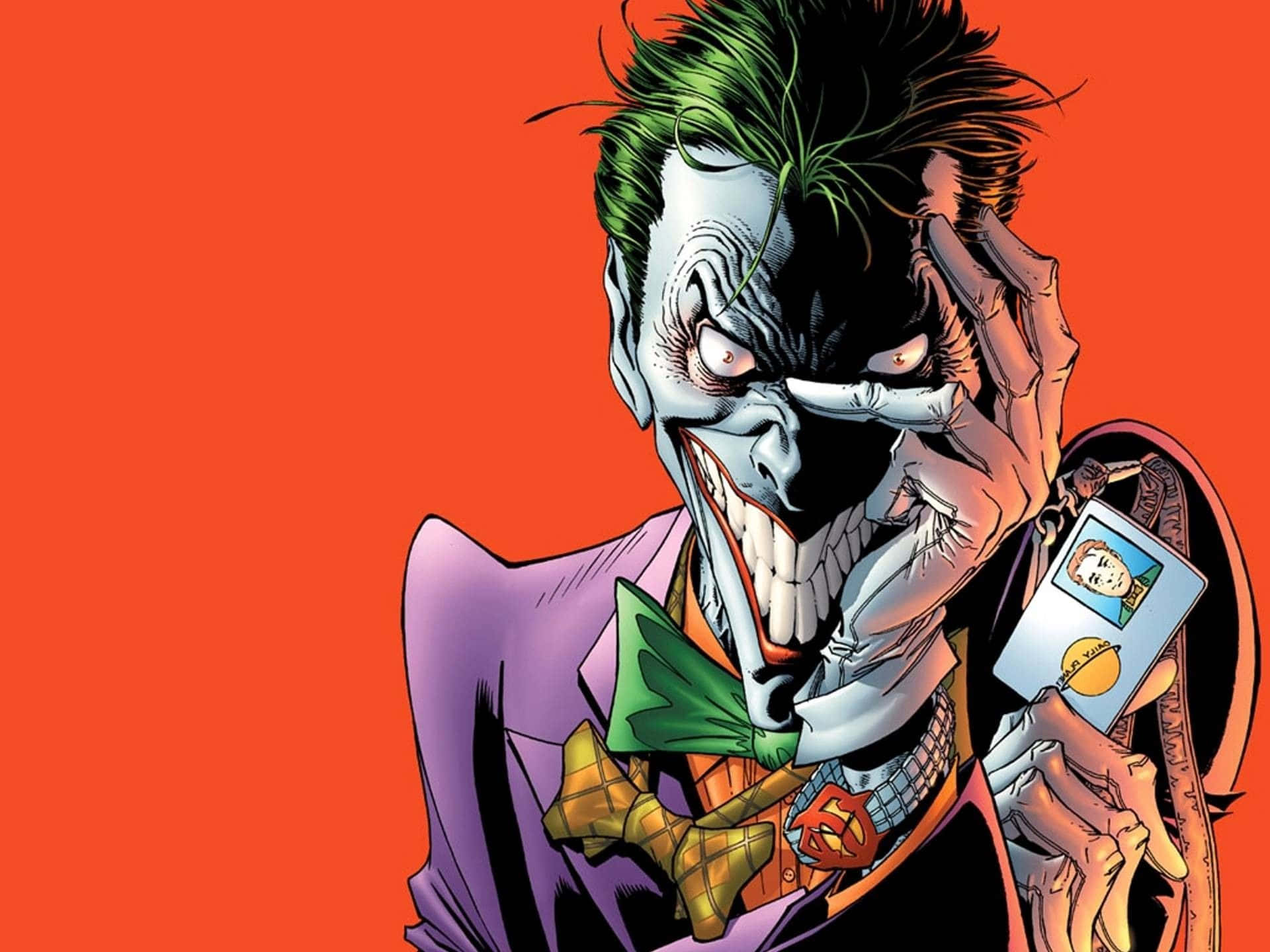 Dangerous Joker Cool Scary Art Wallpaper