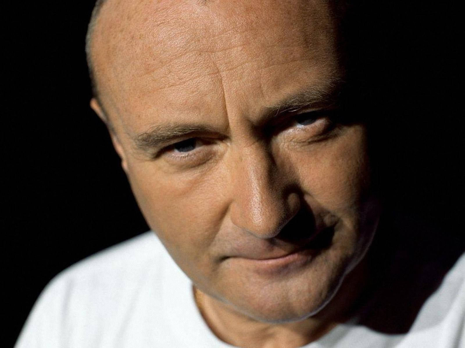 Dangerous Phil Collins Staring Wallpaper