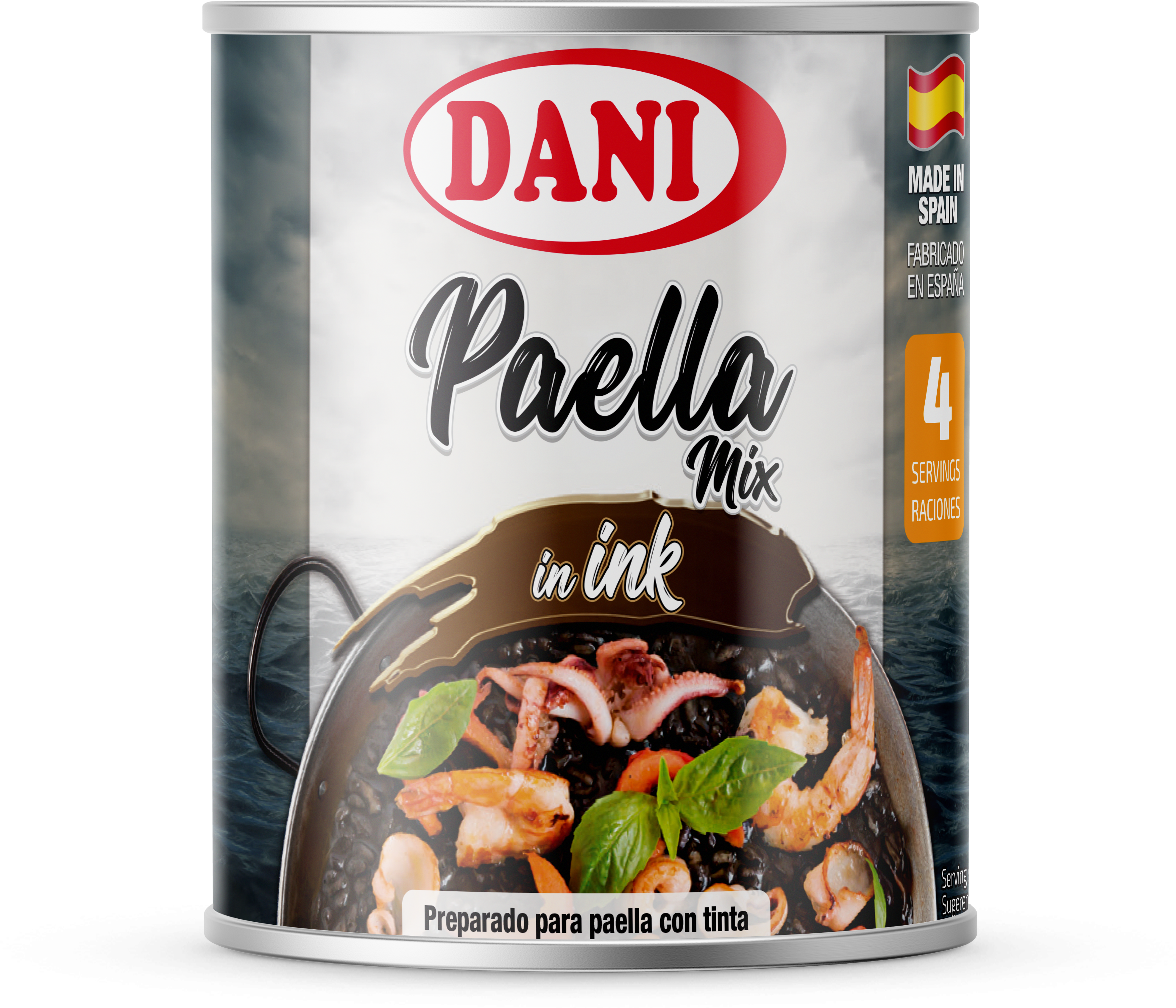 Dani Paella Mixin Ink Packaging PNG