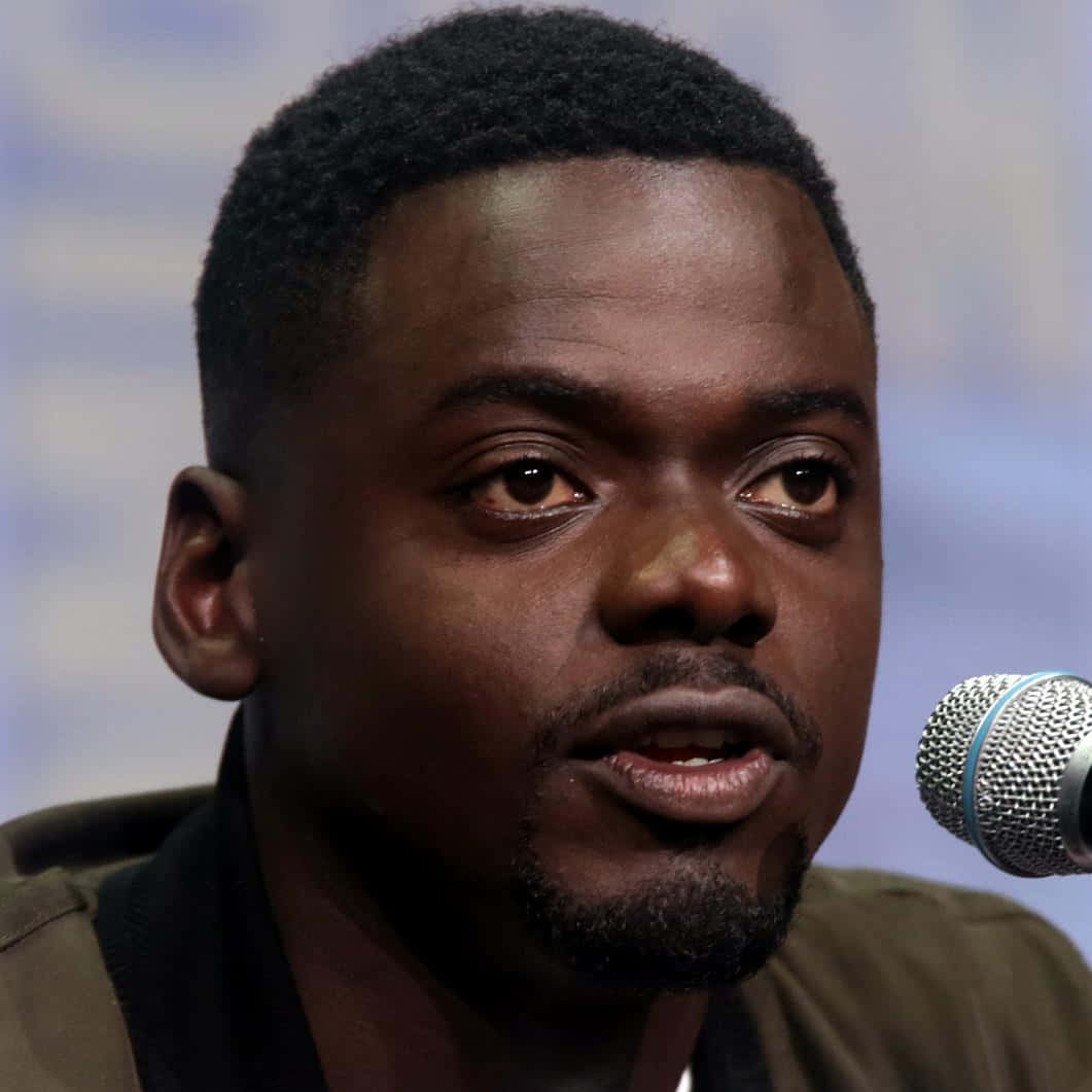 Daniel Kaluuya, the breakout star of the movie 'Get Out' and the television series 'Black Mirror'. Wallpaper