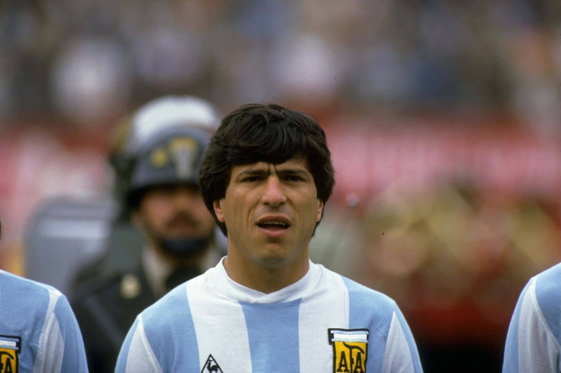 Daniel Passarella Argentina Football Team Captain Wallpaper