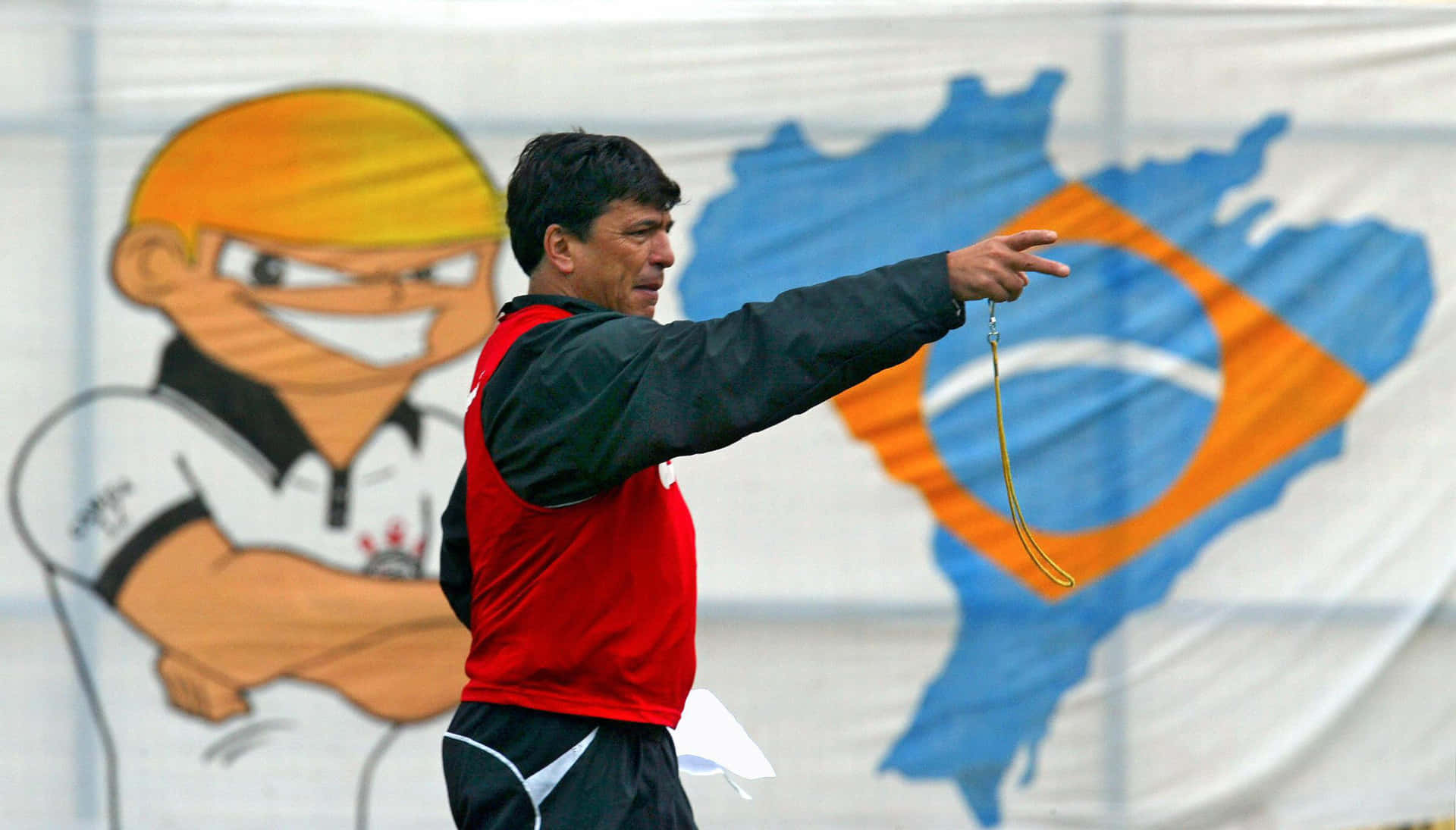 Danielpassarella Argentinischer Fußballtrainer Der Nationalmannschaft Wallpaper
