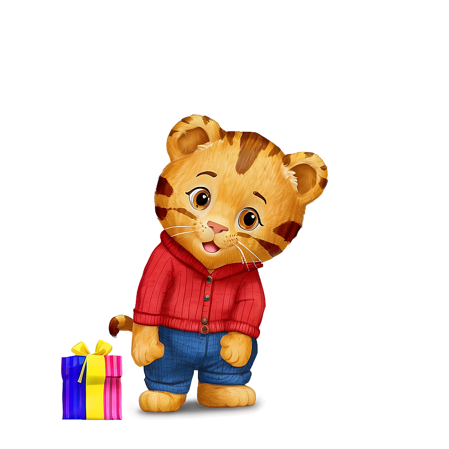 Daniel Tiger Full Body Png Vqw2 PNG