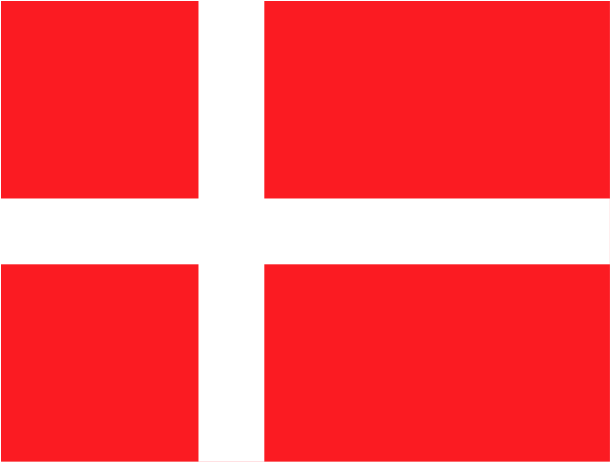 Danish National Flag Dannebrog PNG