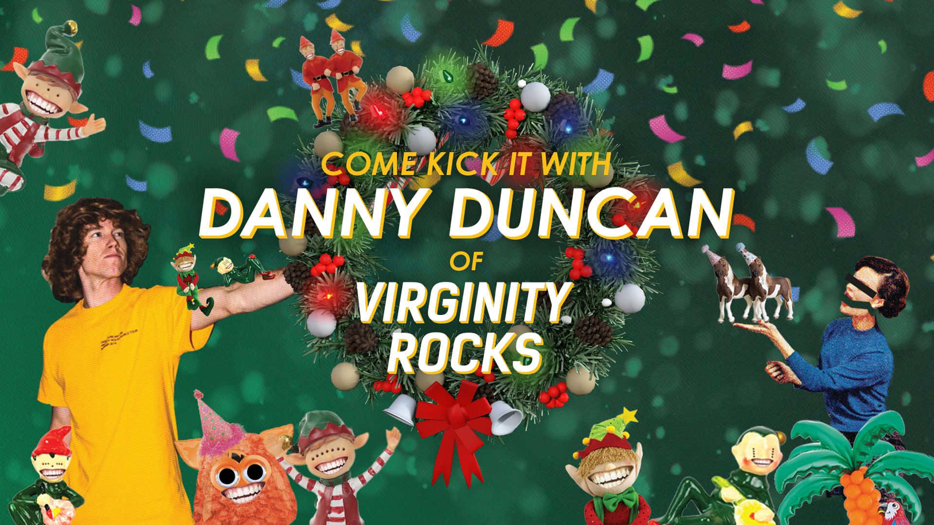 Danny Duncan Virginitet Rocks Tapet Wallpaper
