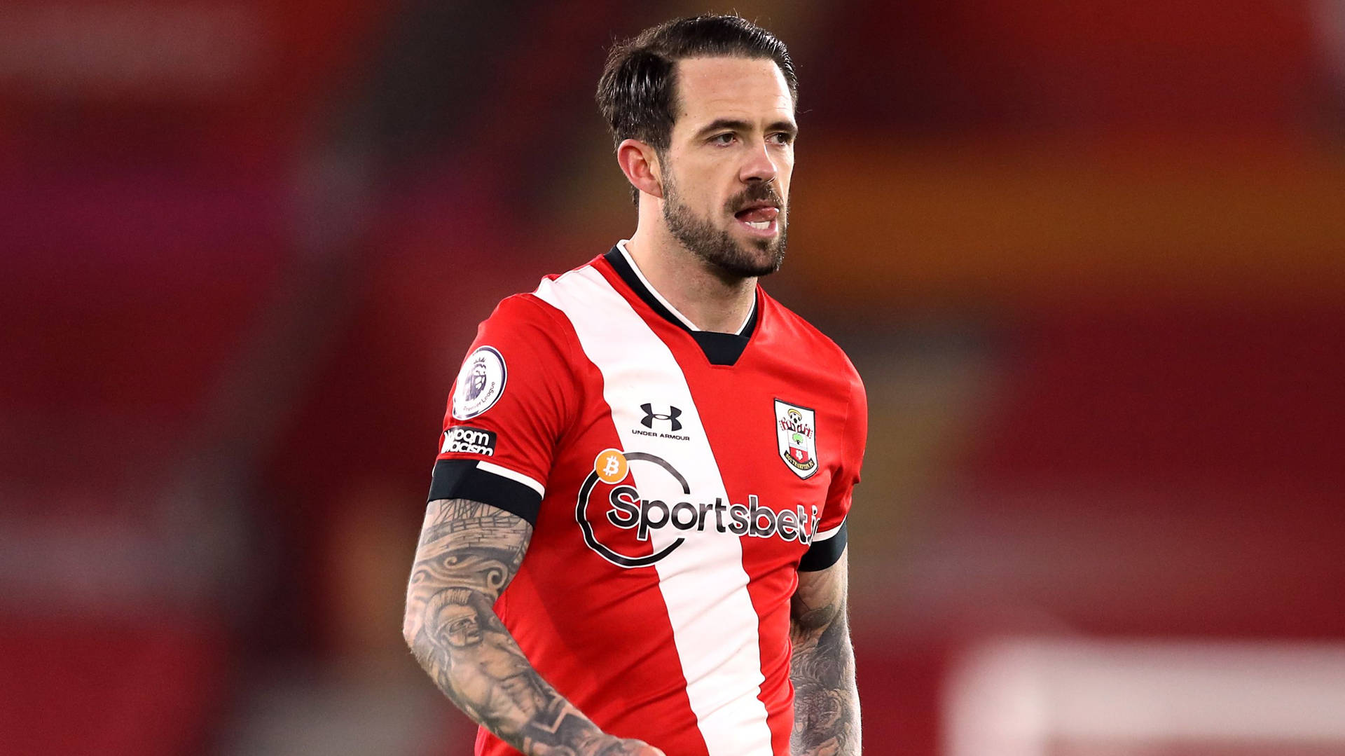 Danny Ings Tongue Out Wallpaper