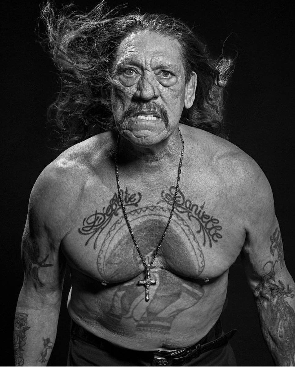 Get Em High  How Danny Trejo Got His Chest Tattoo Done in Prison