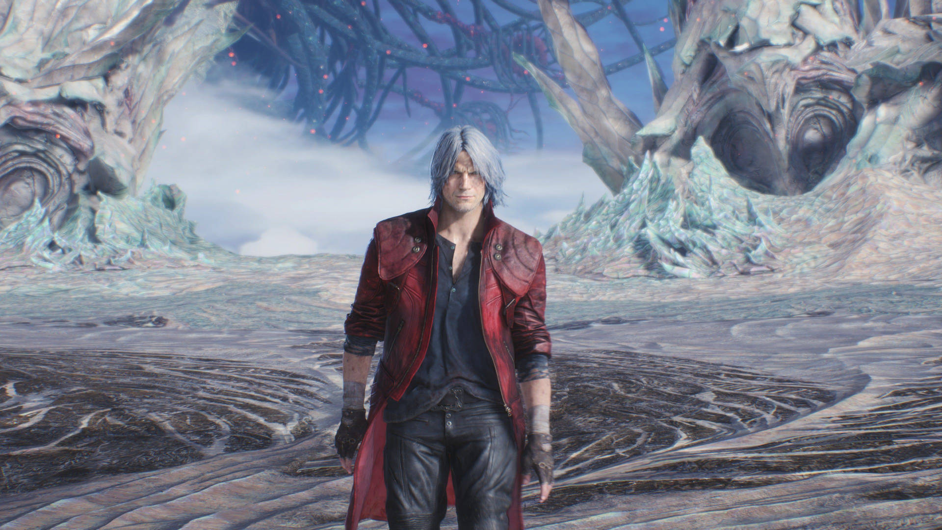 Devil May Cry 5 protagonist Dante unleashes his signature style. Wallpaper