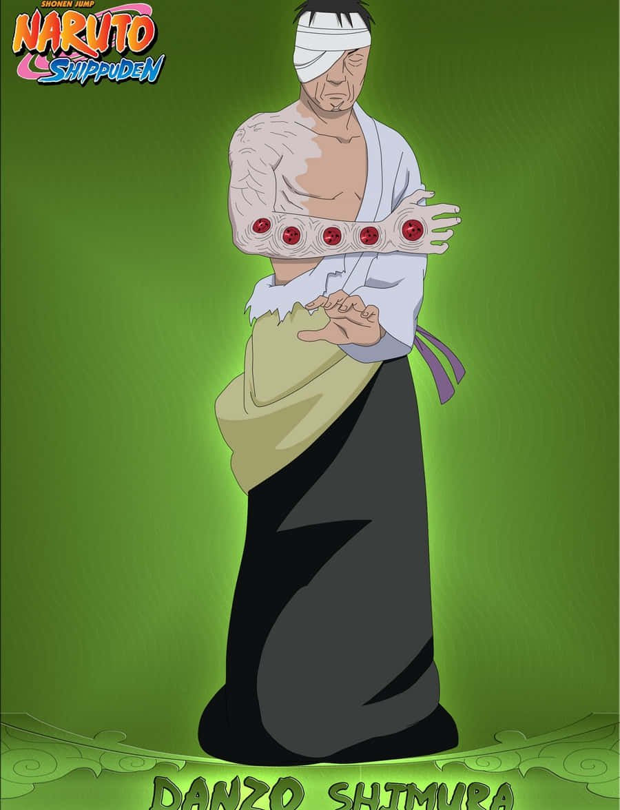 Danzo Shimura, a prominent figure in the world of Naruto Wallpaper