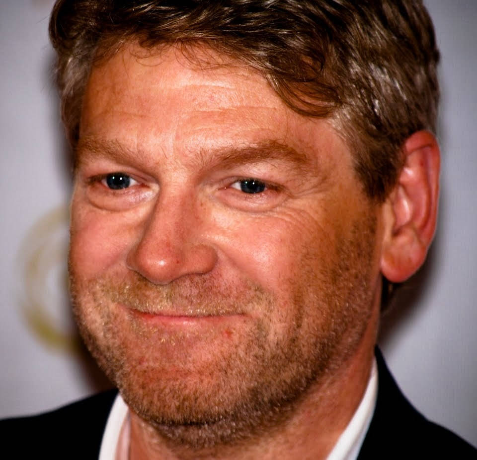 Distinguished Kenneth Branagh in a Suit Wallpaper