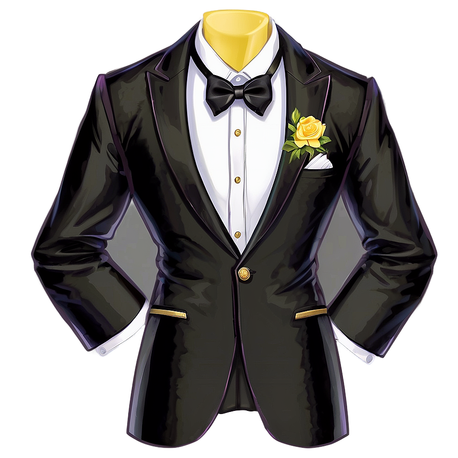 Dapper Tuxedo For Gents Png Xcc PNG