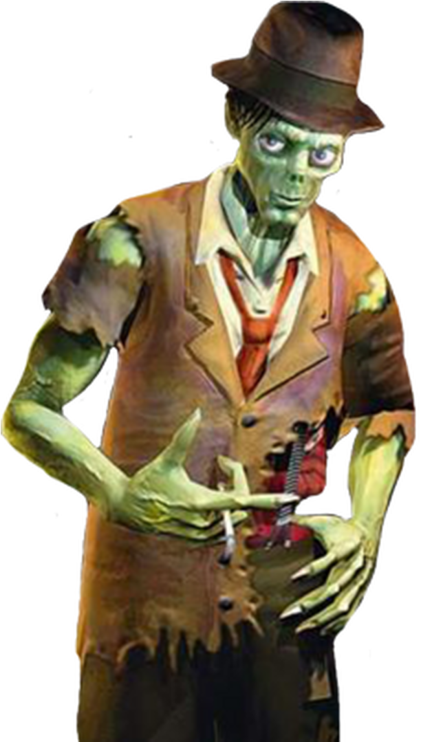 Dapper Zombie Illustration.png PNG