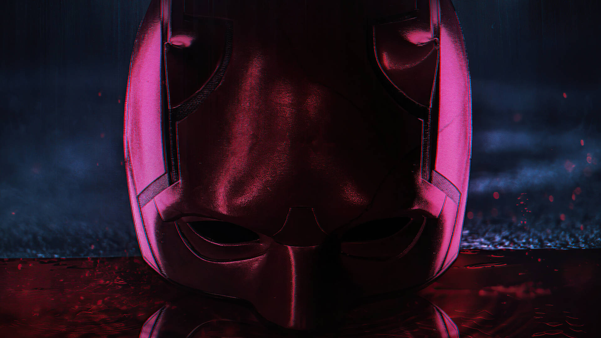 Daredevil Abstract Helmet Background