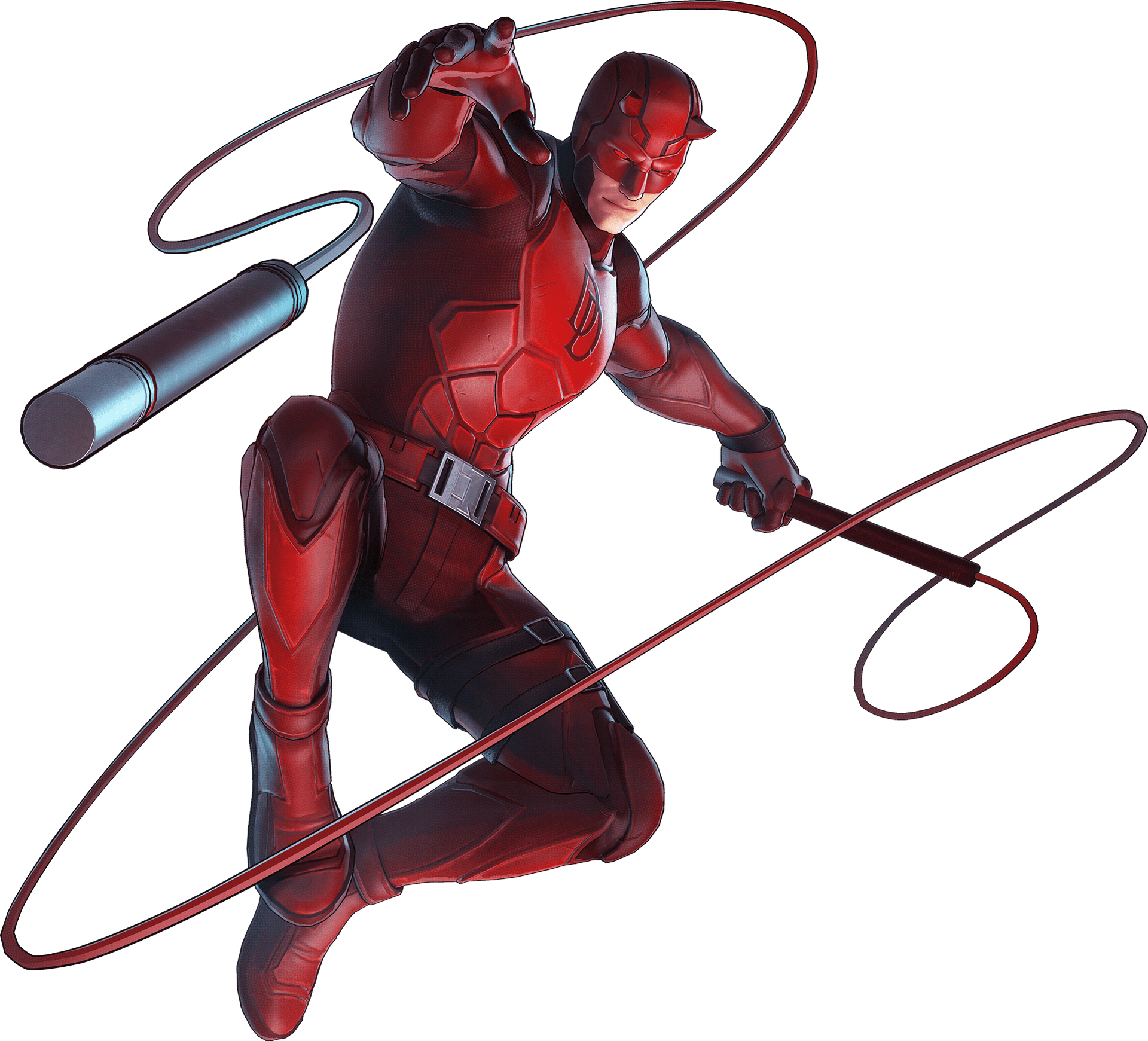 Daredevil Action Pose PNG