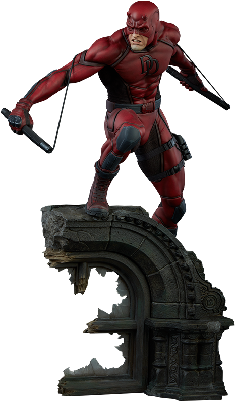 Daredevil Action Poseon Rubble PNG