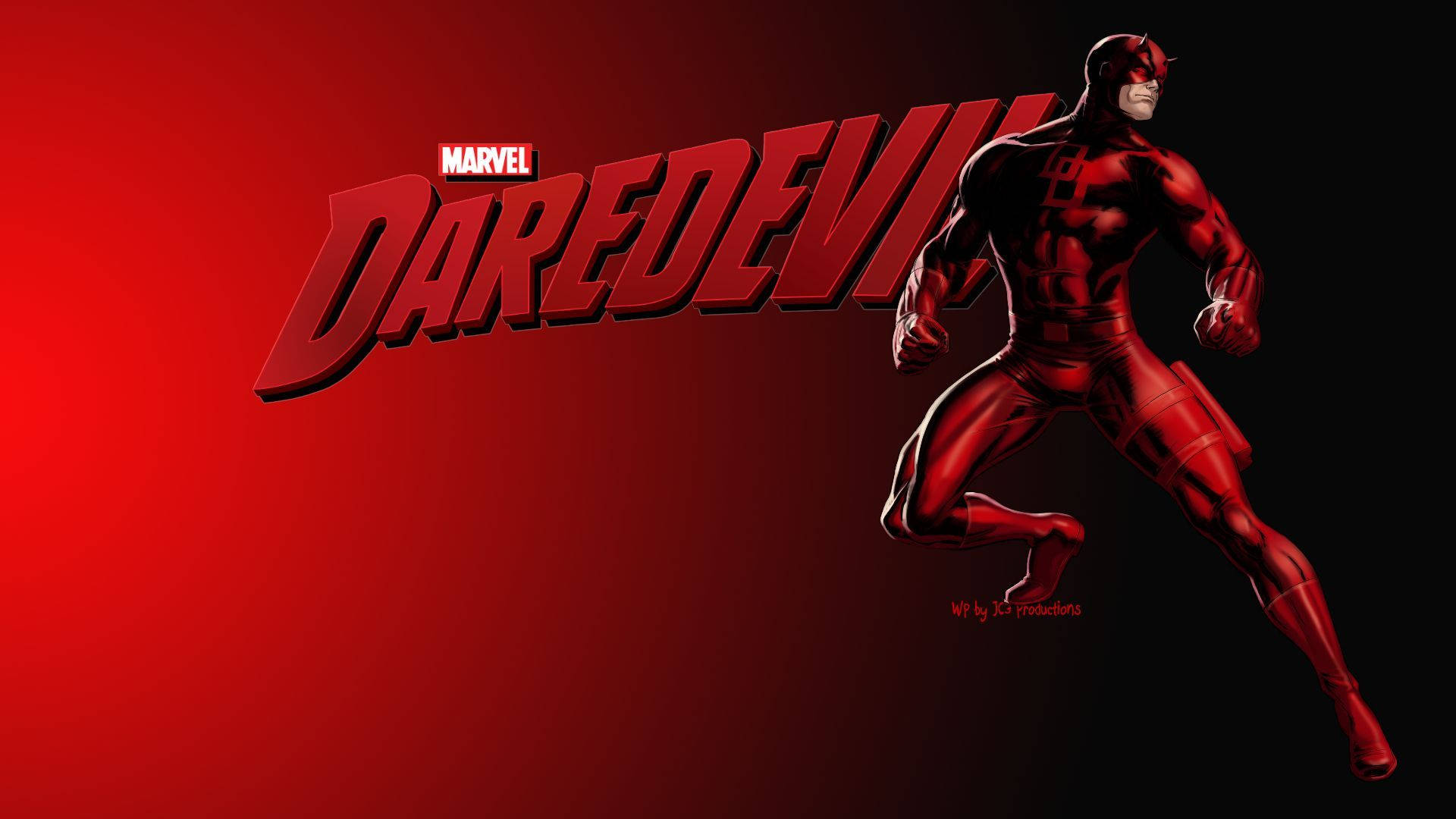 Daredevil In An Animated Series Background