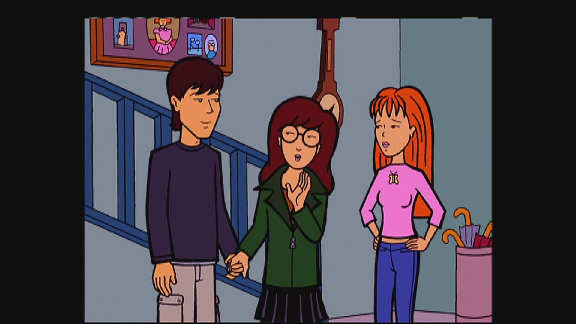 Daria With Quinn And Tom Background