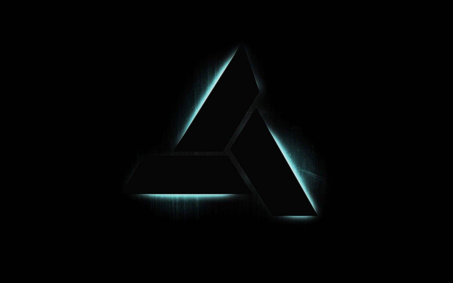 Dark Abstergo Gamer Logo Wallpaper