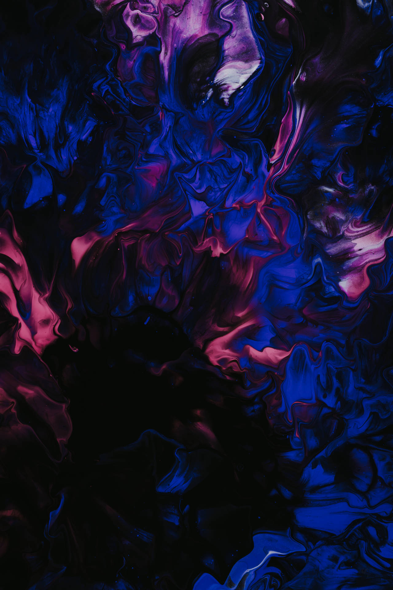 Dark Abstract Digital Painting Wallpaper